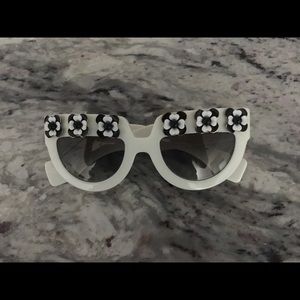Prada Poeme Flower Sunglasses