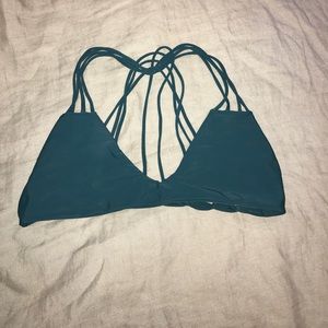 MIKOH banyans string- back bikini top