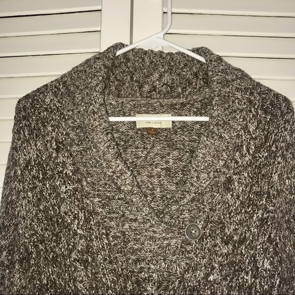 Brown and Tan Sweater - Picture 2 of 5