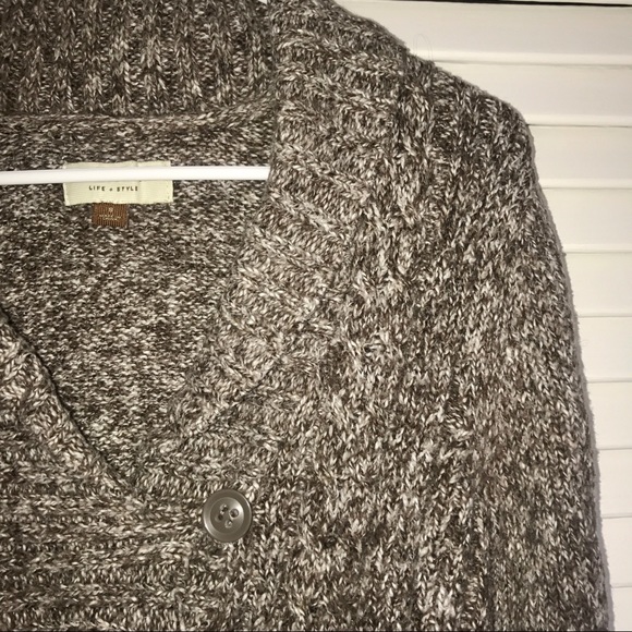 Brown and Tan Sweater - Picture 3 of 5