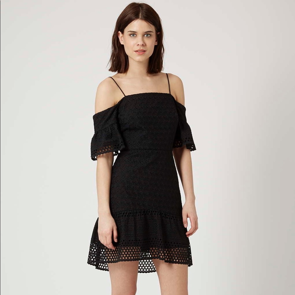 Top shop off the shoulder dress