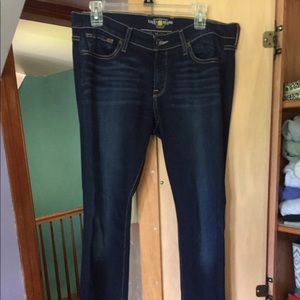 Lucky Brand Dark Denim Skinny Jeans