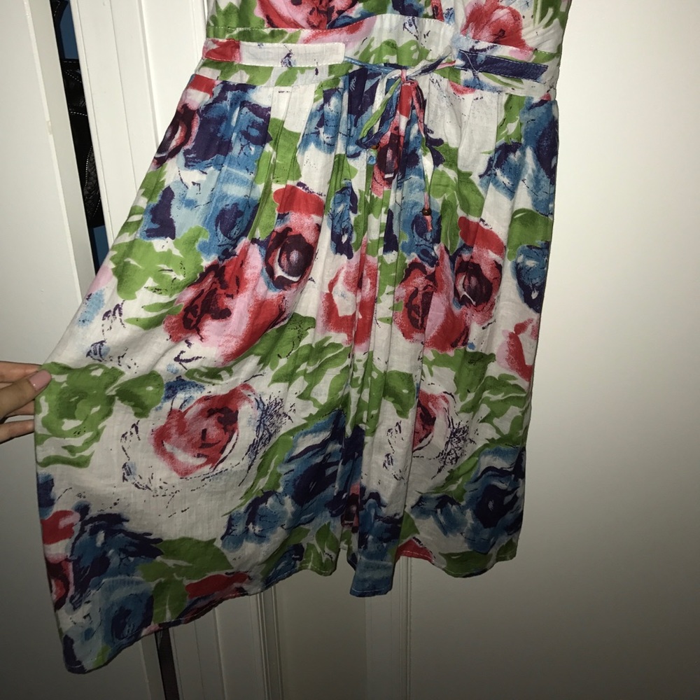 Multicolored Rose Sundress - Picture 2 of 4