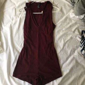 Romper with hood