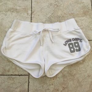 White Shorts Size MED