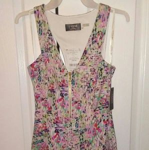 Fit and flare cutout dress