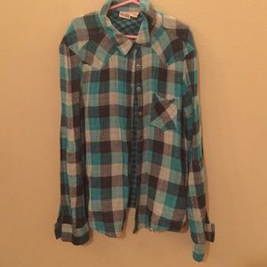 Blue flannel