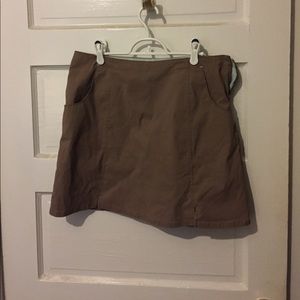 Title 9 dark khaki skort