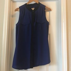 J Crew sleeveless top