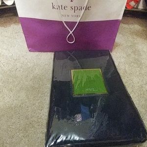 New Tablecloth black polka