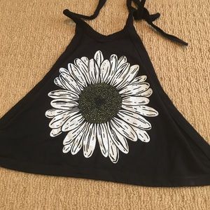 Halter crop top