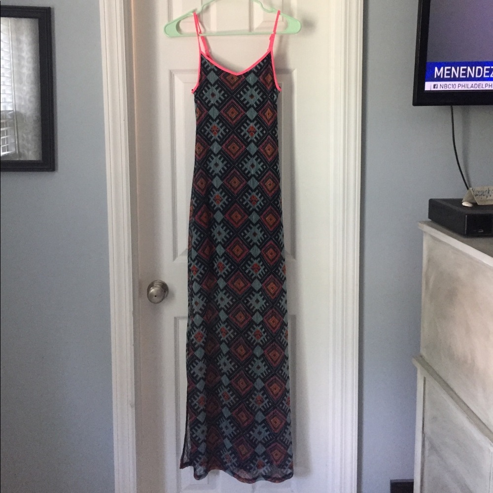 TJ Maxx dress. Short underneath with long overlay