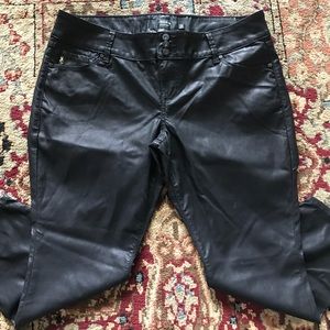 Torrid faux leather pants