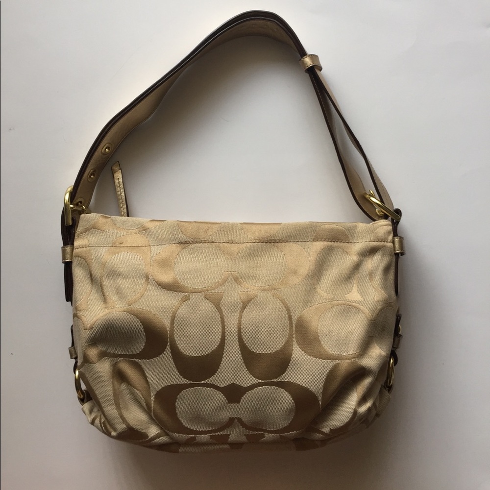 Coach Monogram Cloth Purse - Picture 1 of 4
