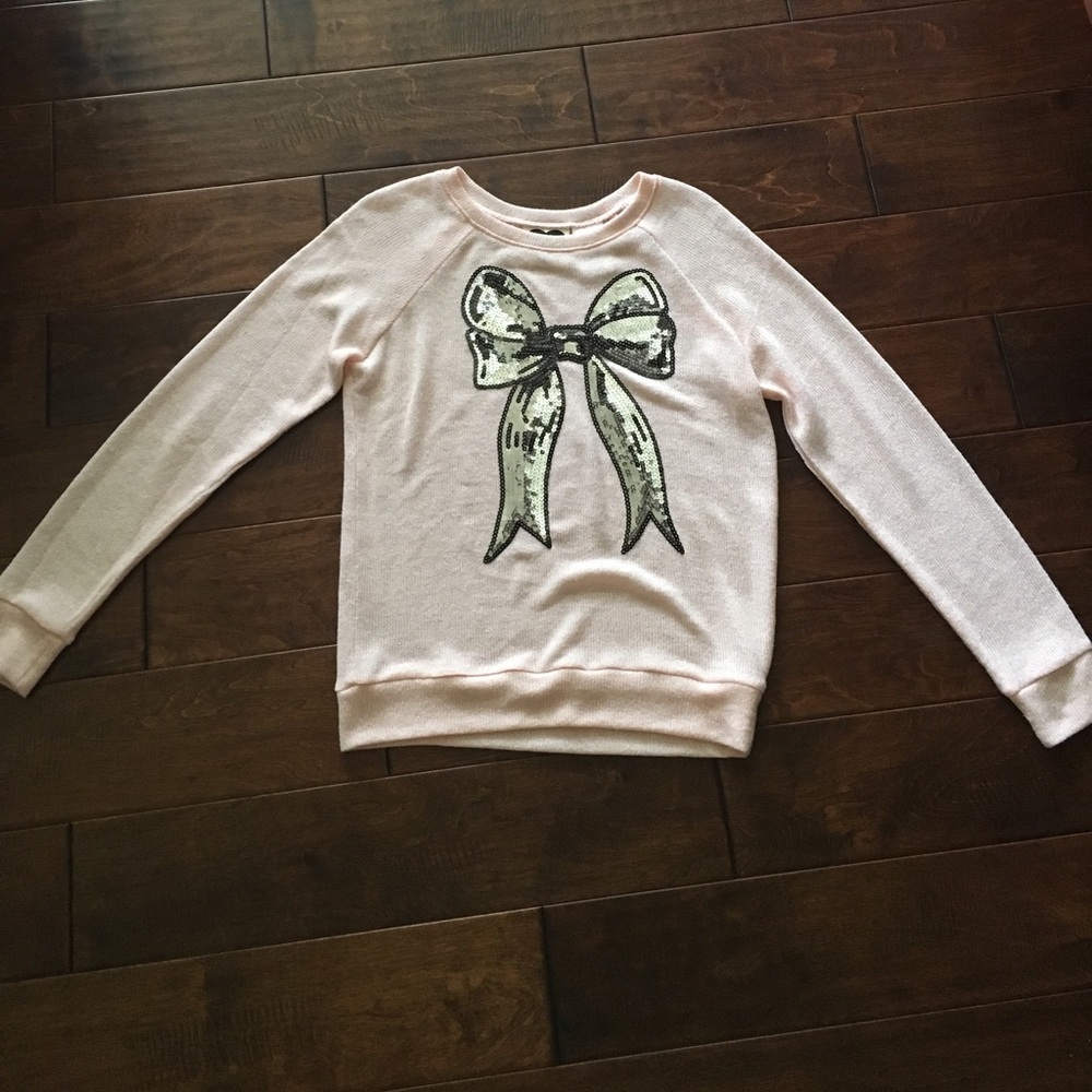 Sparkly Bow Sweater