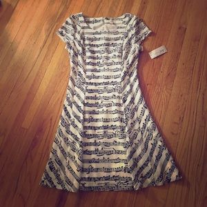 Music note dress. Love fashion week 👏🏽