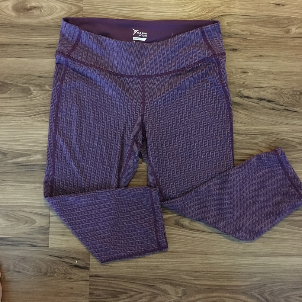 Purple Old Navy Yoga Pants