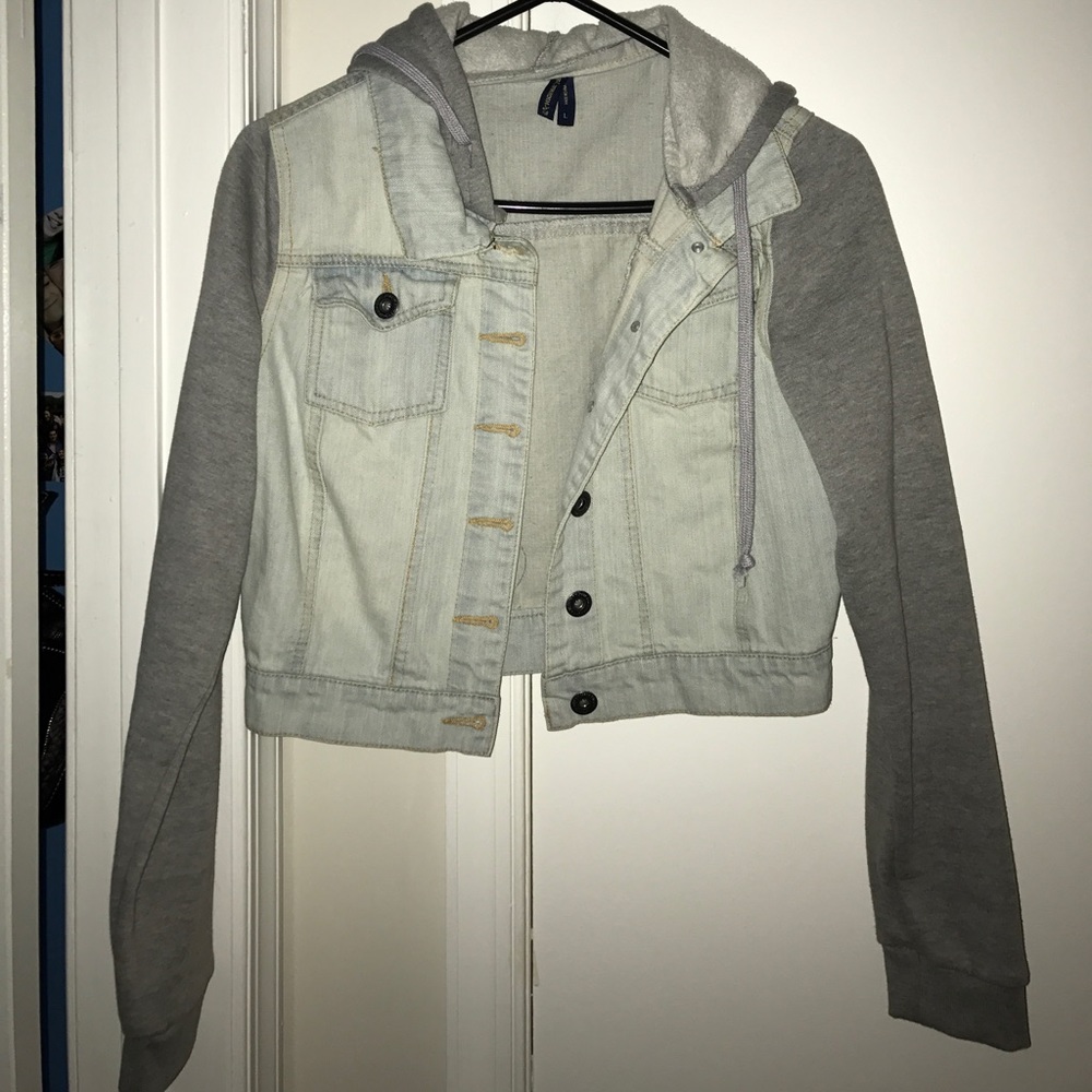 Mid Drift Jean/Sweater Jacket **SOLD**