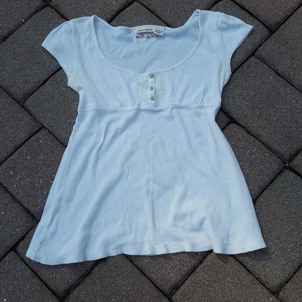 DKNY Baby Doll Top