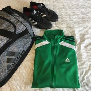 Adidas Climalite Track Jacket Medium