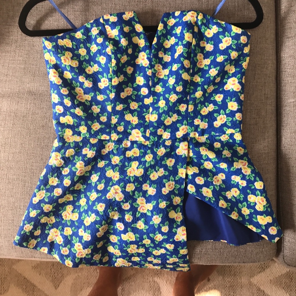 Floral Tube Top