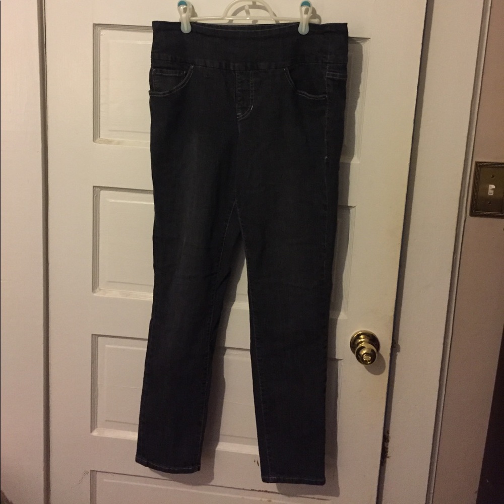 Grey high rise Jag Jeans skinny jeans