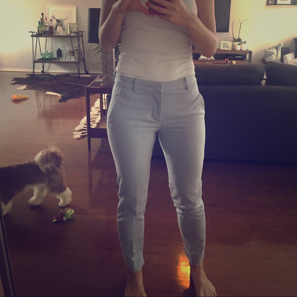 Baby blue dress pants
