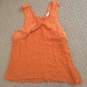Brunt orange Lush top