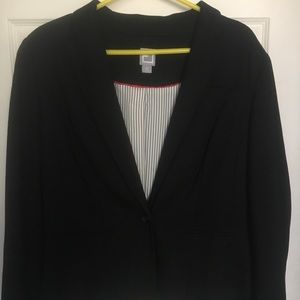 Jcp Black fabric blazer