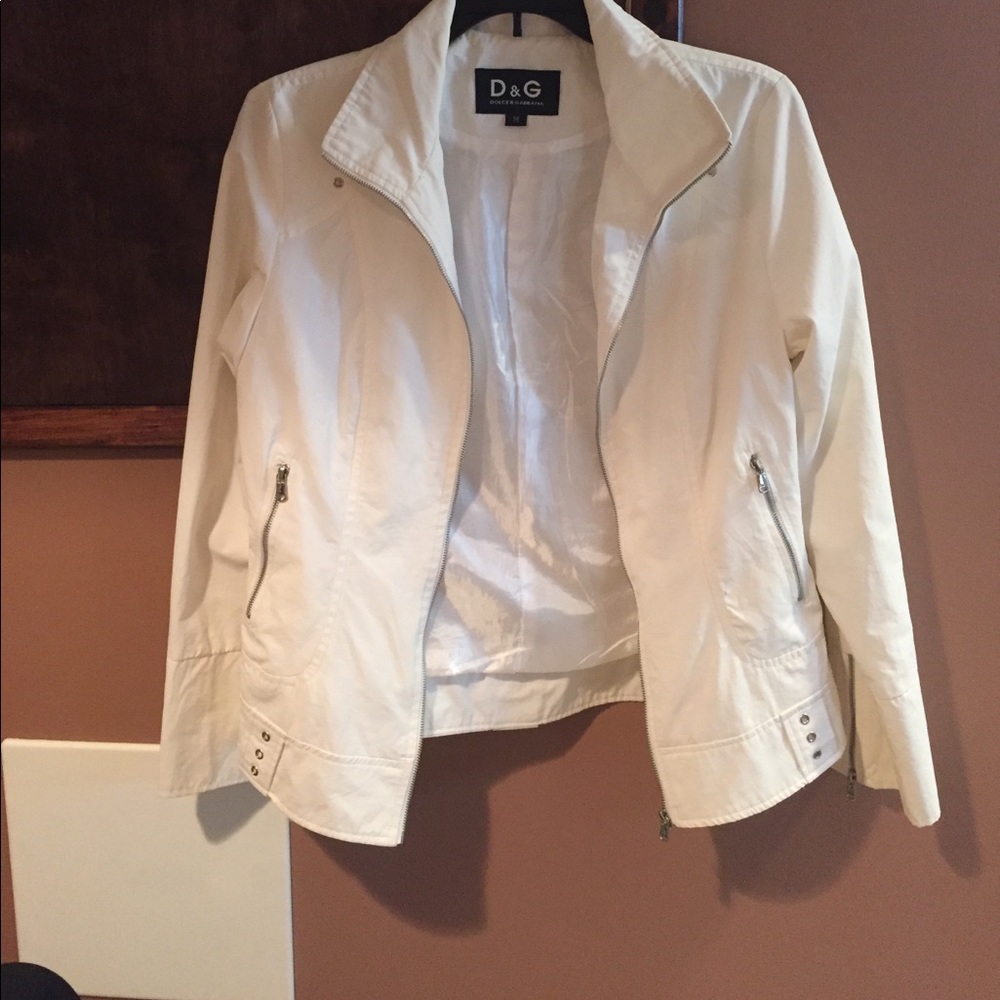 dolce and gabbana light jacket