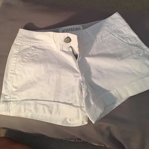 Aeropostale White Jean Shorts