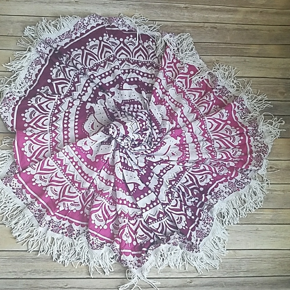 Cotton Beach throw