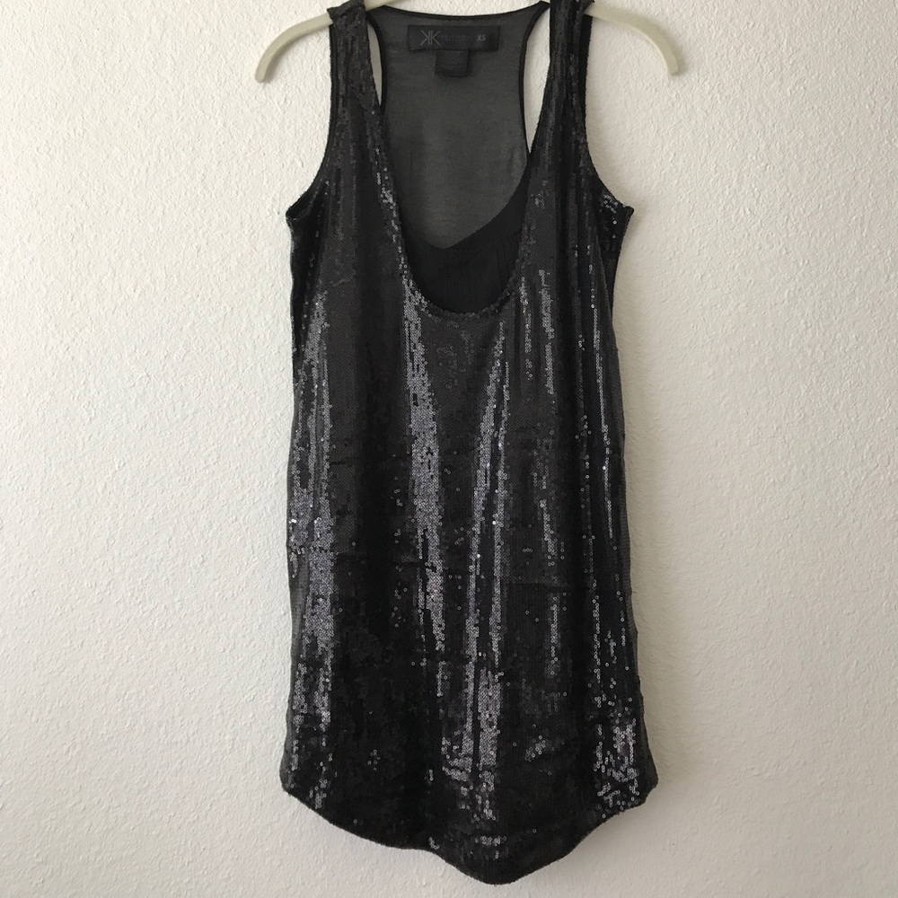 Kardashian Kollection tunic short dress