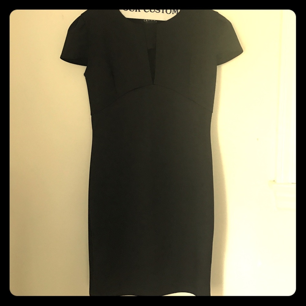 ASOS V neck cap sleeved dress