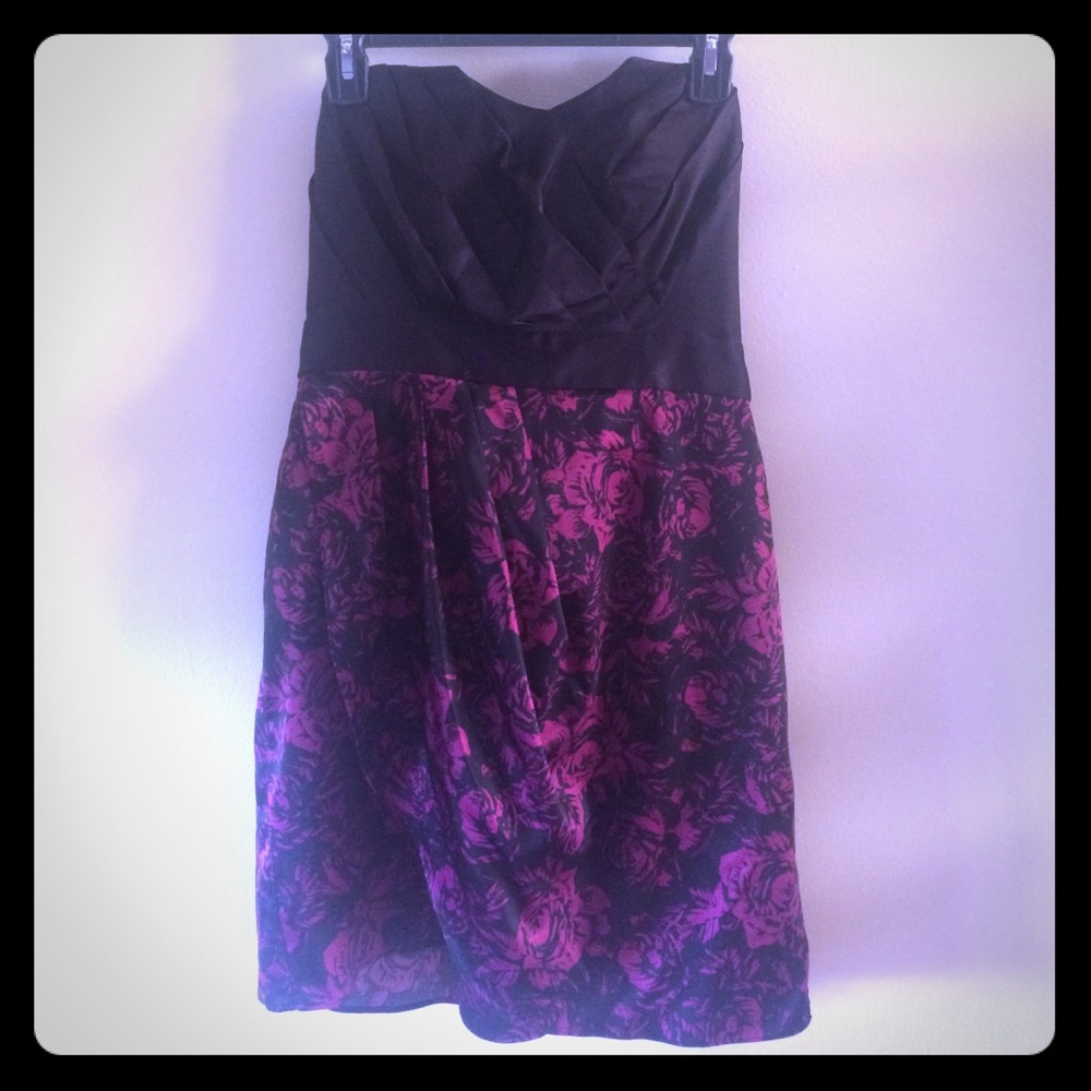 Strapless dress