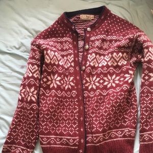 Oversized Fairisle Cardigan