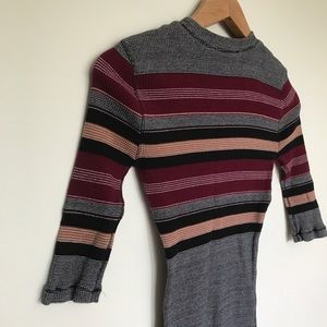 [$11] 🖤 Sweet Wanderer Striped Pullover