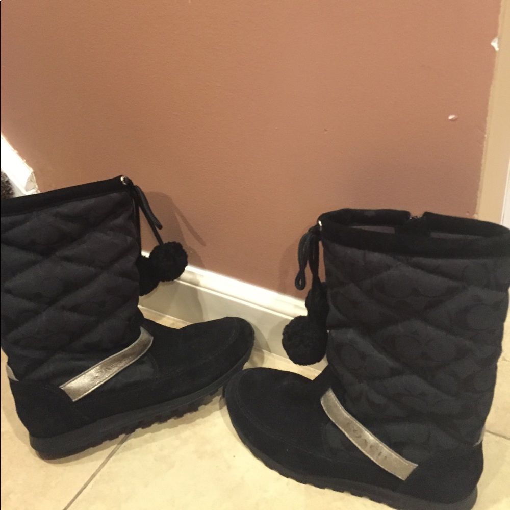 coach snow boots