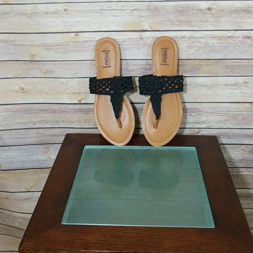 Mad love flip flops