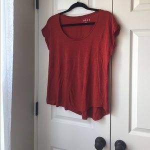 LOFT linen tee