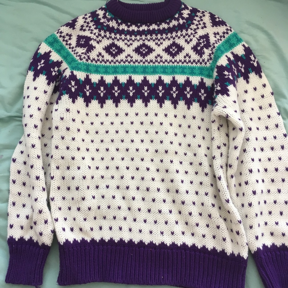 🎉 HP 9/5/17 🎉 Vintage Nordic Fairisle Sweater