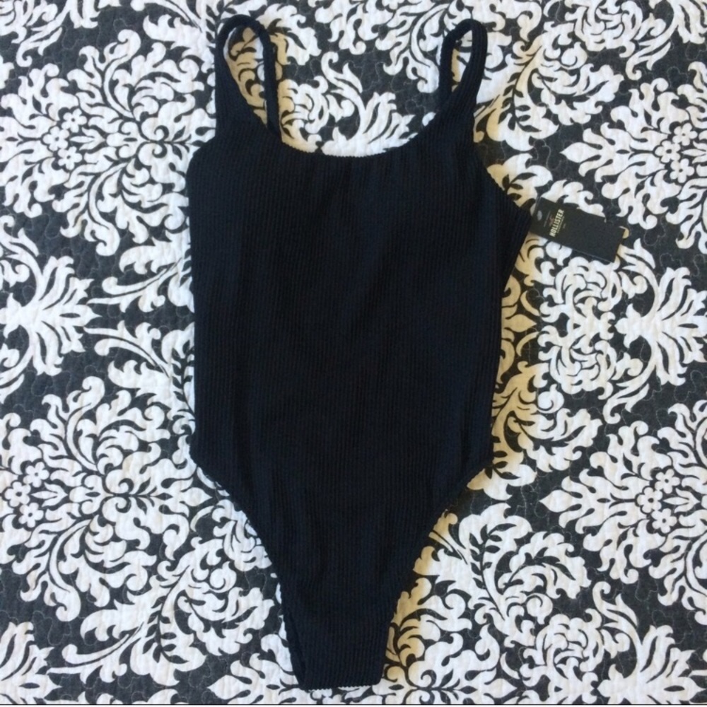 Black One Piece Swimsuit