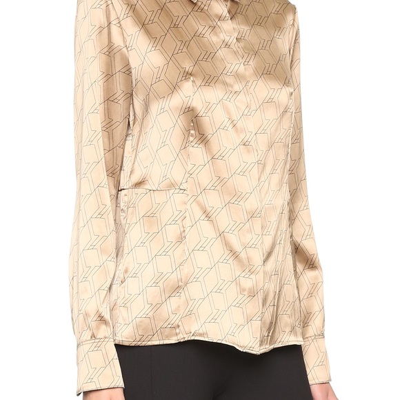 $370 RAG & BONE SILK SHIRT - Picture 3 of 8