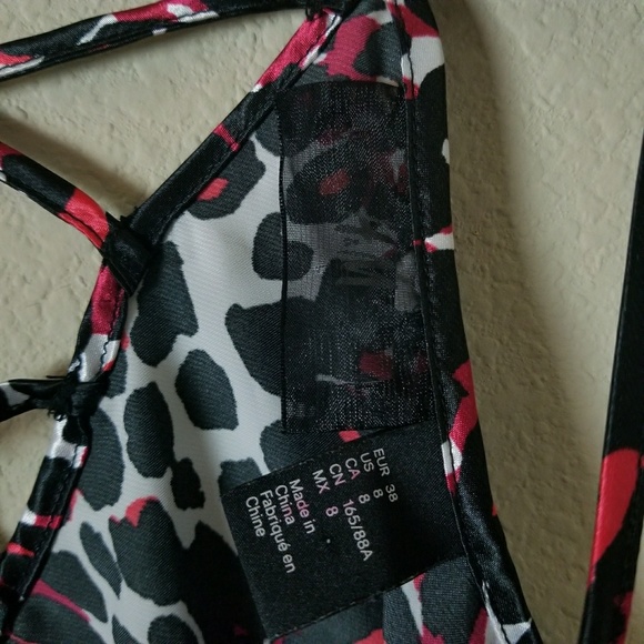 Silky Animal Print Top - Picture 3 of 5