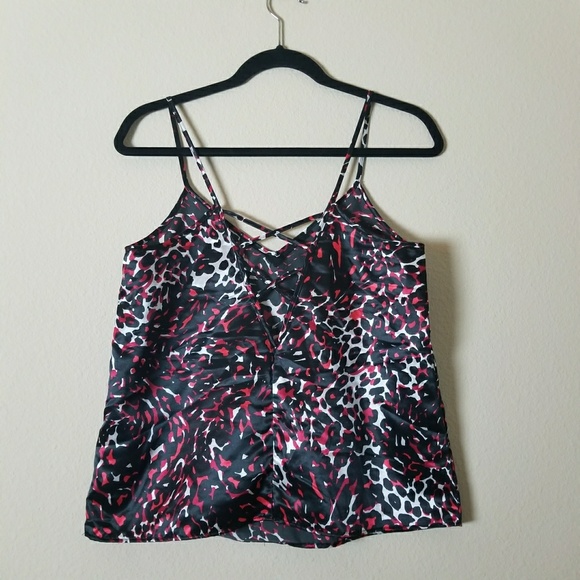 Silky Animal Print Top - Picture 4 of 5