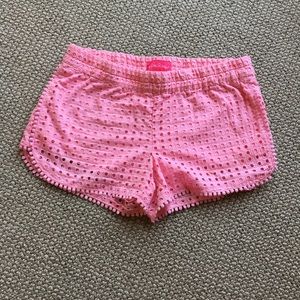 👙Cover Up Shorts NWOT Lilly Pulitzer Pink Shorts