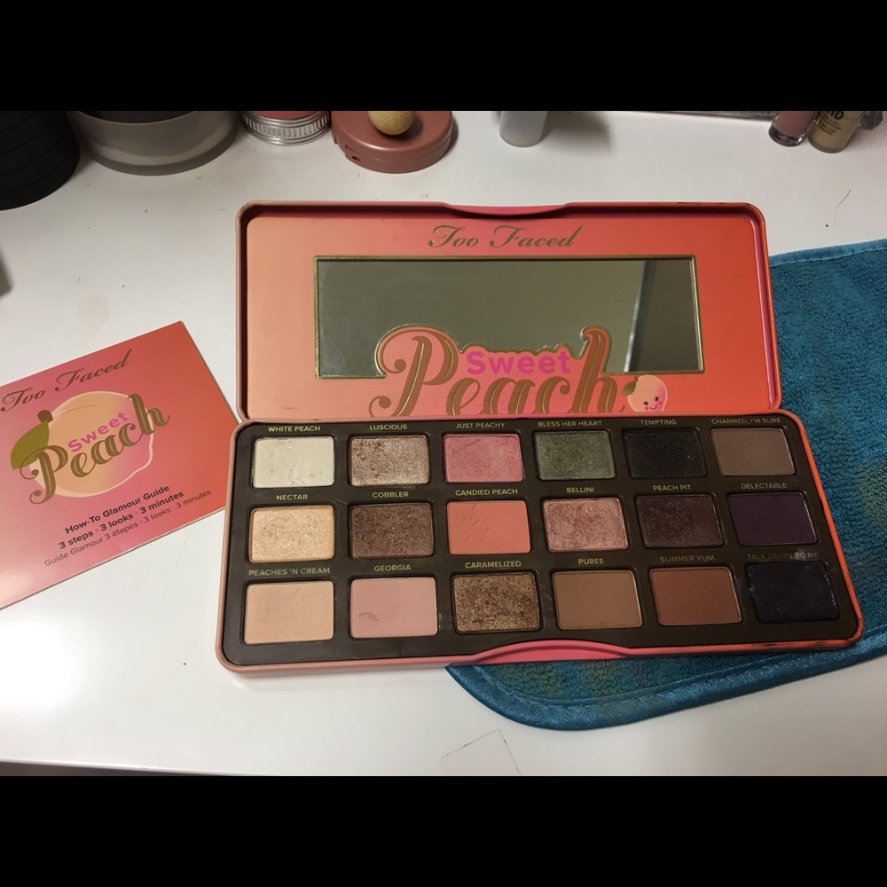🛑SOLD🛑Sweet Peach Palette authentic