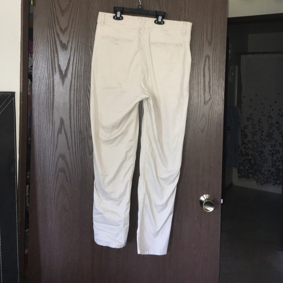 Your Neighbors light tan pleated pants - Picture 2 of 2