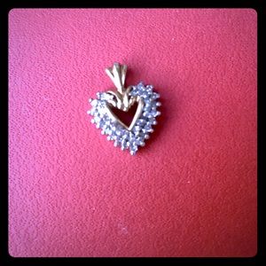 Antique diamond pendant