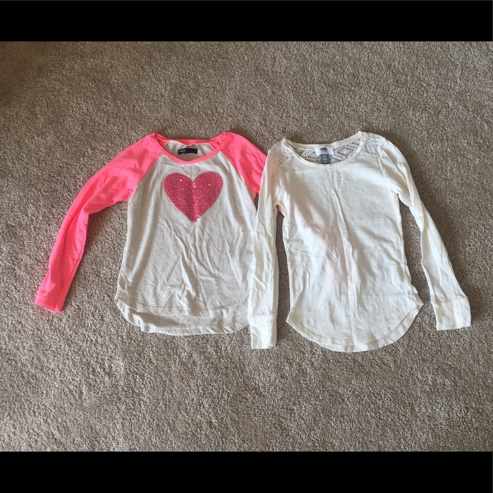 Girls Long Sleeve Shirt Bundle